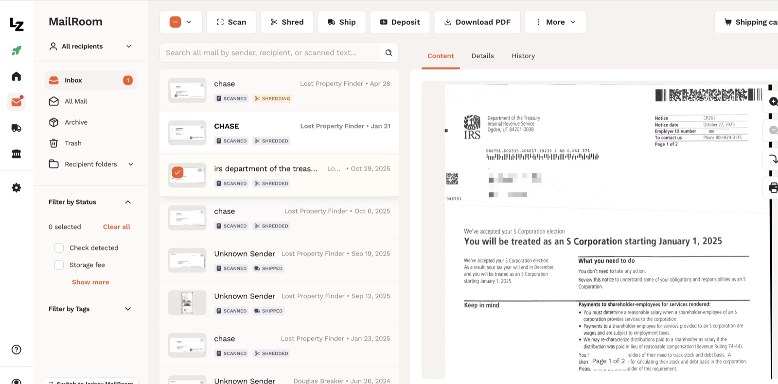 Earth Class Mail Review: An Honest Take From the Former CEO Who's Still a Customer