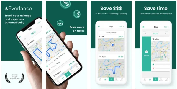 Everlance app, Apple App Store