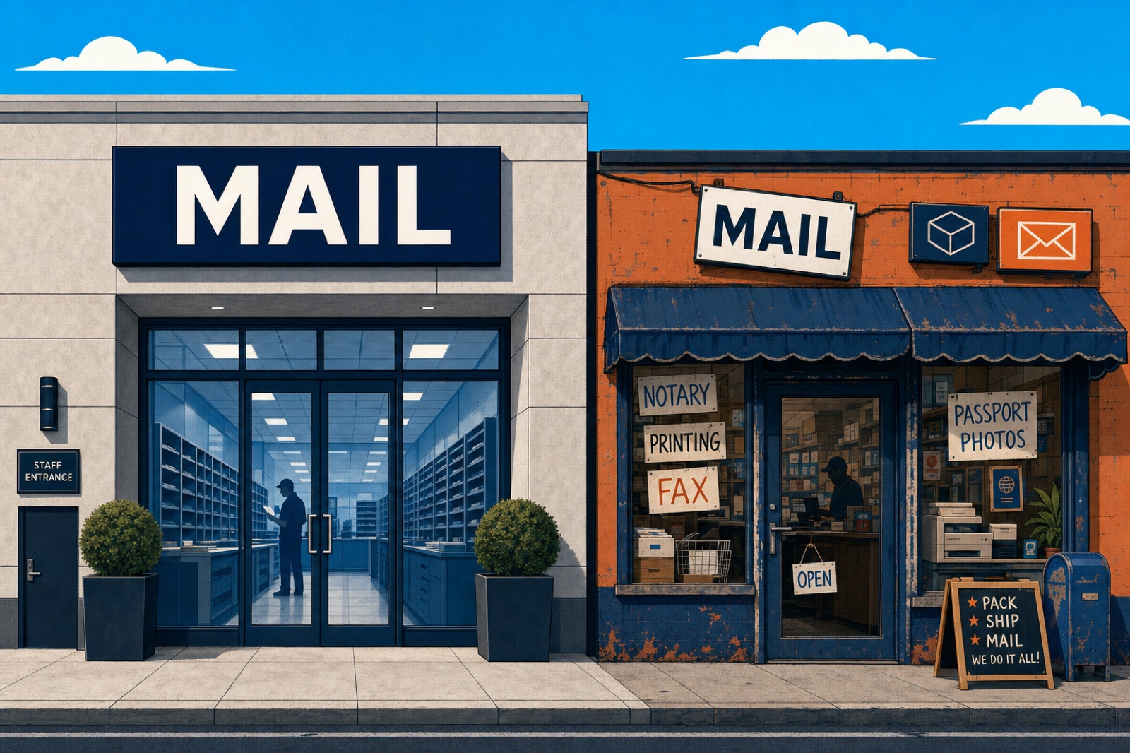 PostScan Mail Review: Two Companies, One Logo