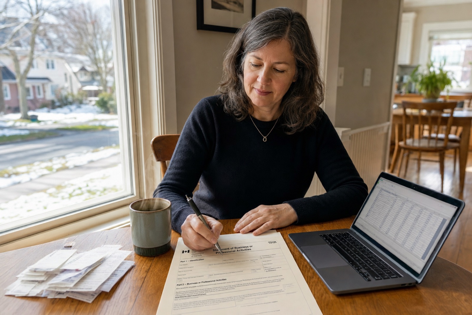 T2125 Form 2026: Plain-English Guide for Self-Employed Canadians