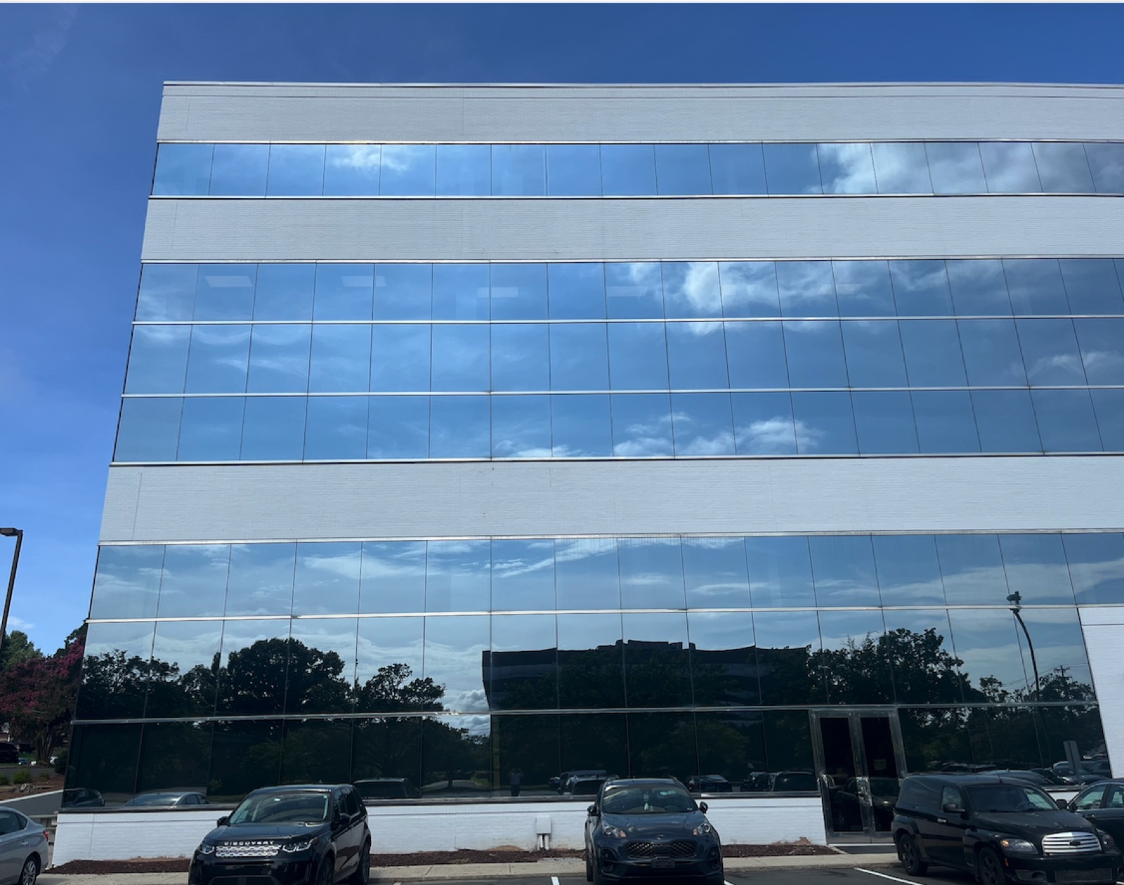 Shoeboxed's real headquarters office building in Durham, North Carolina